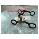 AUTHENTIC OSCAR CROCKETT CURB BIT WITH A LOW