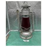 DIETZ NO 2 BLIZZARD, RED GLOBE, FILLER CAP MISSING
