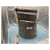 GALVANIZED DELUXE MOP BUCKET WITH ROLLER