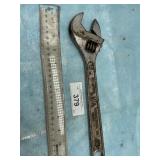DIAMOND CALK HORSESHOE CO 12' CRESENT WRENCH