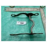 LIGHT WEIGHT CURB BIT IT IS STAMPED WITH B7M-