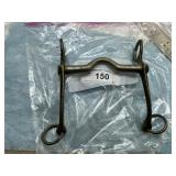 VINTAGE METAL CURB OR PELHAM-STYLE HORSE BIT