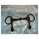 VINTAGE HALF CHEEK SNAFFLE HORSE BIT MADE OF IRON