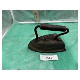 SAD IRON #7. BENT.  LOOK AT PICTURES