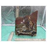 SLATE COWBOY PAINTED ROCK