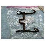 HORSE CURB BIT WITH HIGH PORT MOUTHPIECE AND