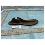 ANTIQUE CAST IRON COBBLER'S SHOE LAST  #4, ALSO
