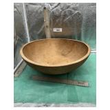 MUNISING WOODEN BUTTER BOWL