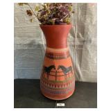NAVAJO VASE BY J WILLINWK NAVAJO