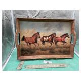 HORSE TRAY APPROX SIZE 18.5 LONGX13' WIDE X 1.5'