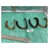 4) HORSESHOE HANGERS