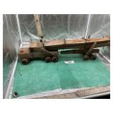 HOMEMADE LOGGING TRUCK TOY