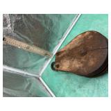 LARGE WOOD PULLEY