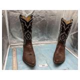 TONY LAMA LIZZARD COWBOY BOOTS.  NO SIZE IN BOOTS