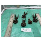 5)SMALL PULLEY WHEELS