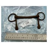 LOOSE-RING STRAIGHT BAR(MULLEN MOUTH) DRIVING OR