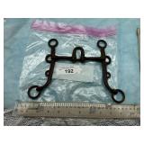EQUESTRIAN HORSE CURB BIT, RESEMBLES OLDER