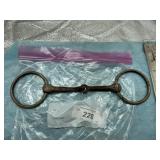 JOINT LOOSE-RING SNAFFLE BIT, NO MARKINGS