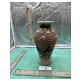 NAVAJO POTTERY HORSE HAIR VASE BY 2005
