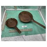2)NATIONAL FRY PANS #41  ,
