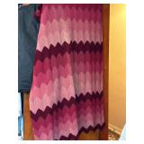 Ombrï¿½ purple afghan