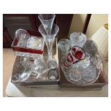 Glassware ( 2 boxes )