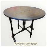 Antique Gateleg Drop Leaf Table