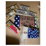 Sassaffras Mat insert and Money Pouches and USA