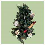 Mini Christmas Tree w/ Tea Pots & Roller ornaments