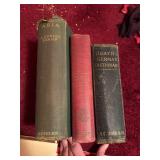 Antique books, including Asia, German dictionary