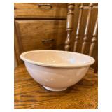 Vintage pink confetti, melamine mixing bowl