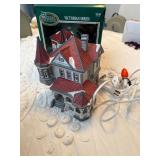 Dickens collectible, porcelain Victorian house