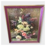 Vintage rose art by Jean Bapstie Robie