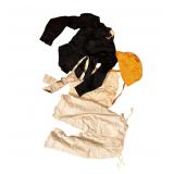 Vintage Floral Bonnet and clothing