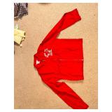 Vintage Red Beaver Local School Collared Jacket