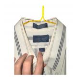 Vintage 17 1/2 Town Craft Button Down ( stained)