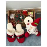 Christmas ribbon slippers decor lot