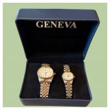 Vintage Geneva Watch Set