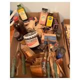 Vintage Medicine Bottles & Emergency items