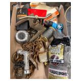 Tool Box Lot ï¿½ Wool Sprinkler Stud Finder