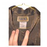 Vintage Forenza XL Button Shirt Rayon /Poly
