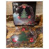 Crystal clear studios 24k gold trim cookie plate