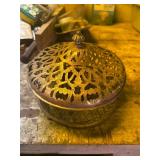 Vintage Brass Candle holder ( really unique )