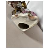 Vintage Germany, grape figurine lamps