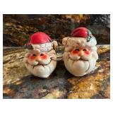 Vintage Santa salt and pepper shakers
