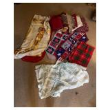 Large lot of runners & table cloths