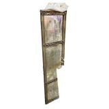 Multi Panel Tall Vintage Mirror
