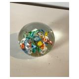 Glass paperweight