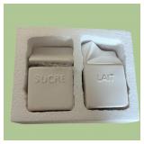 Christmas Sugar & Creamer set