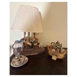 Noahï¿½s Ark Lamp & Figurines